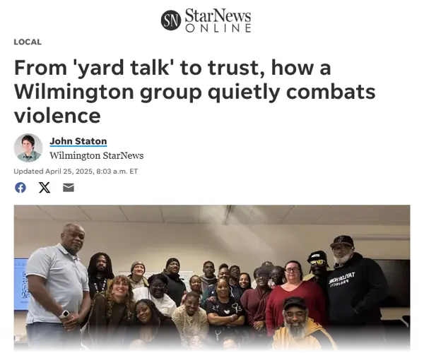 Screen capture of Star News article